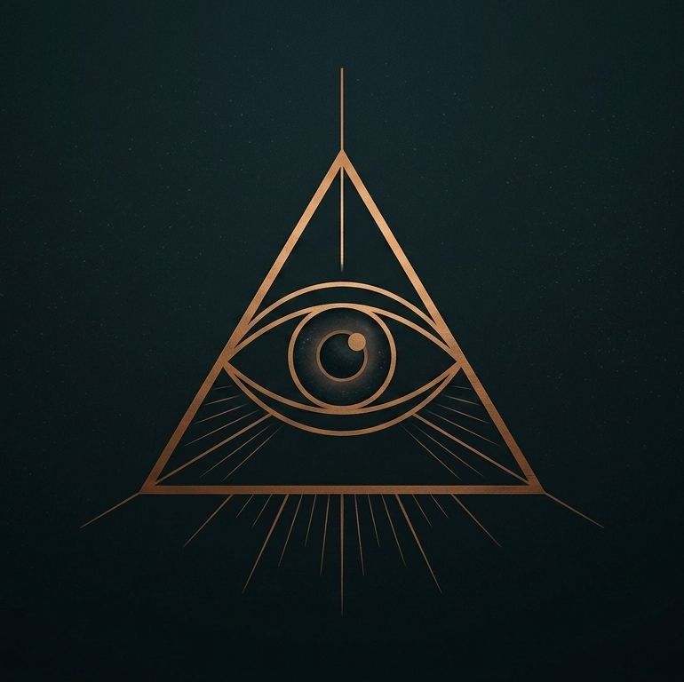 Ilustración abstracta de una constelación de ideas